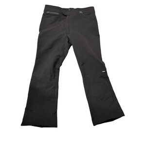 Fera Skiwear Men's Black Ski Pants Size 36R Winter Outdoor Snow Trousers wool